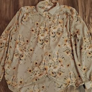 H&M floral print shirt.